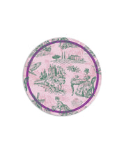Toile Round Placemats - Set of 6