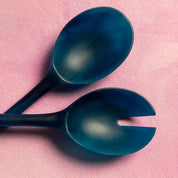 Salad Servers - Blue Set