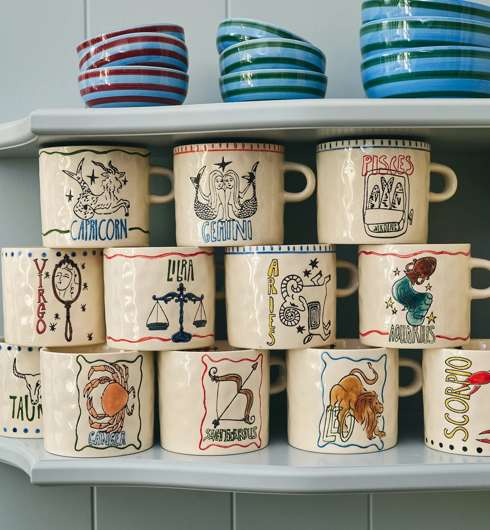Zodiac Tea Mug - Aquarius