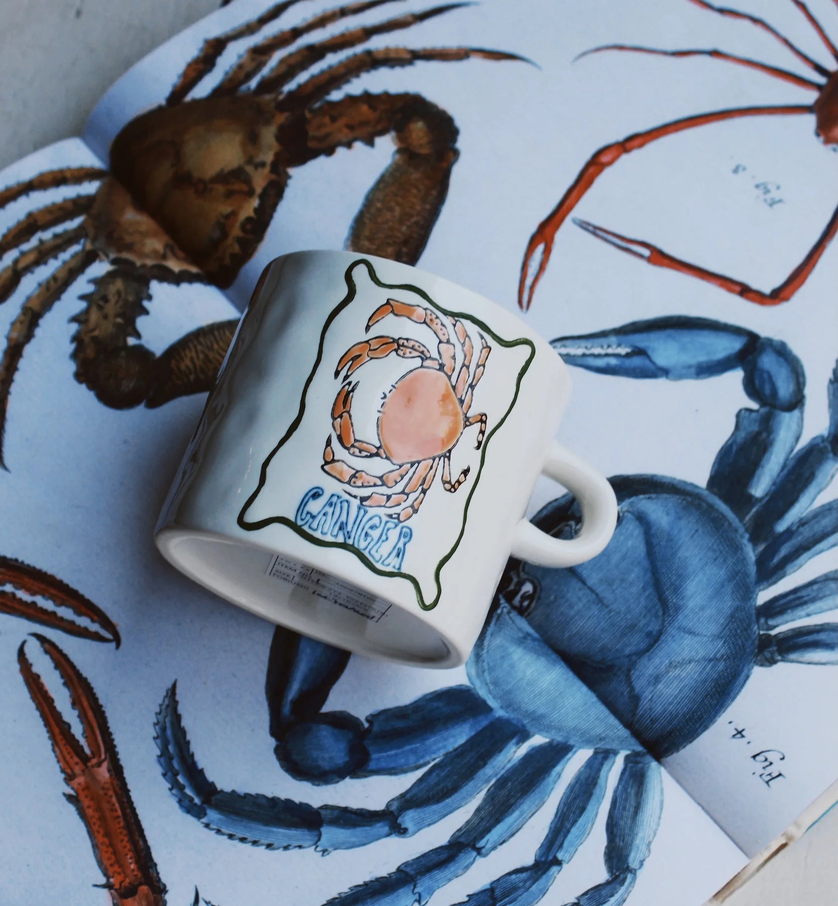 Zodiac Tea Mug - Cancer
