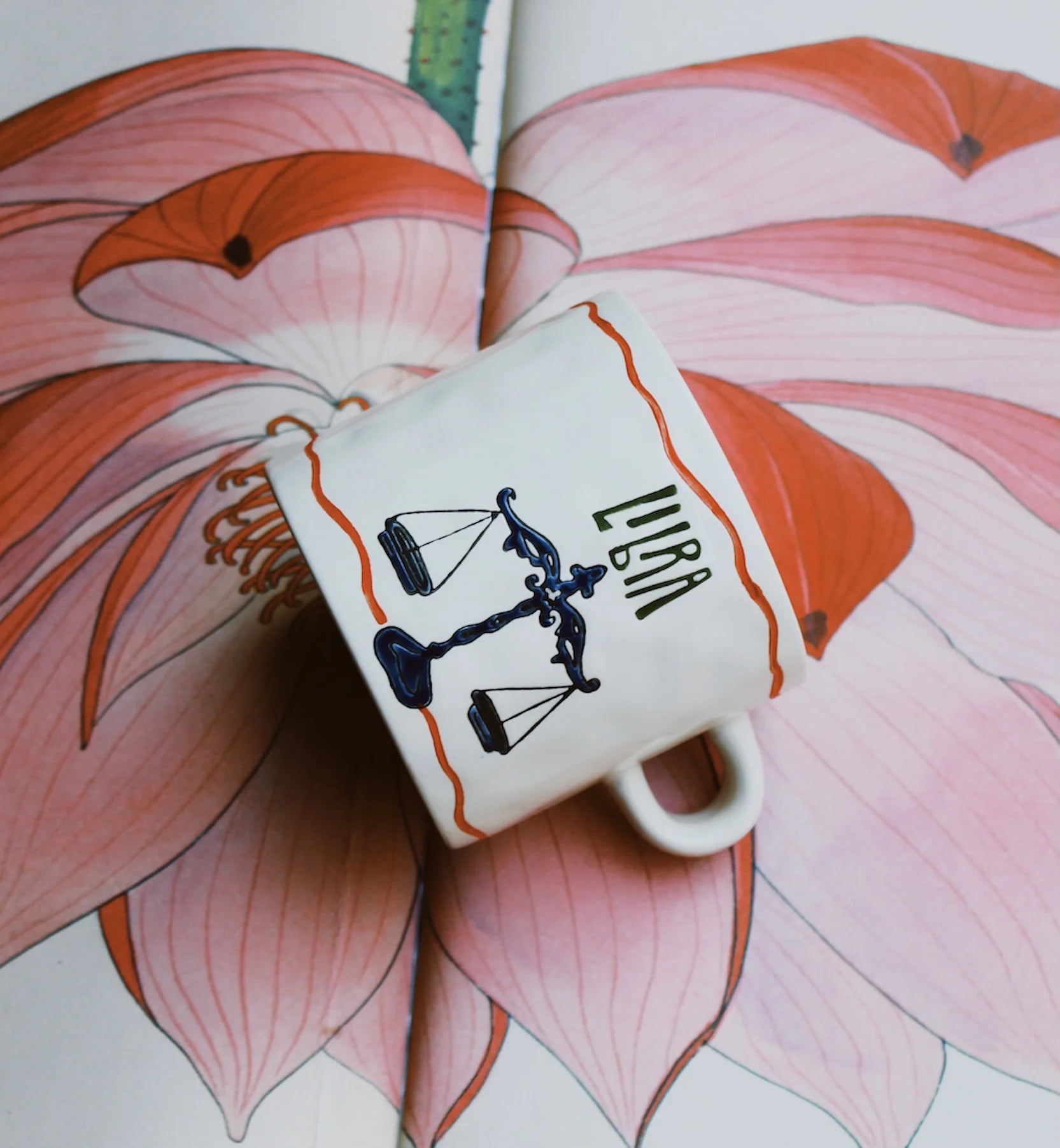 Zodiac Tea Mug - Libra