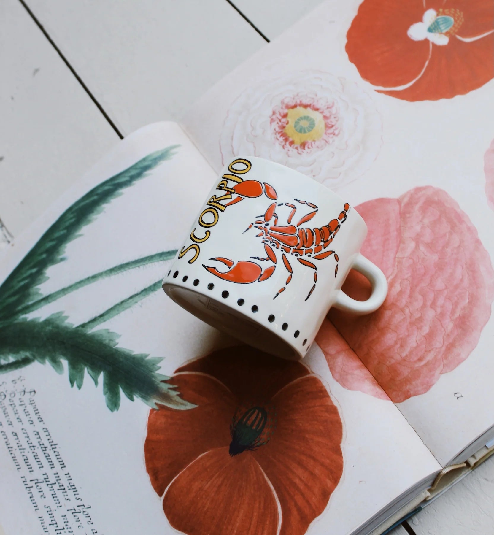 Zodiac Tea Mug - Scorpio