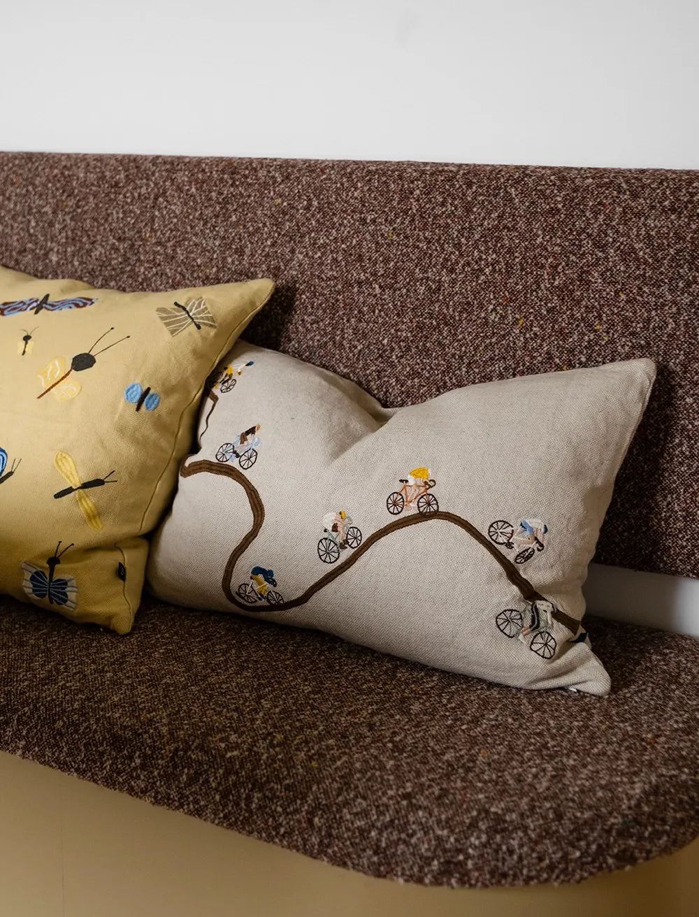 Giro Embroidered Cushion 58x38 CM