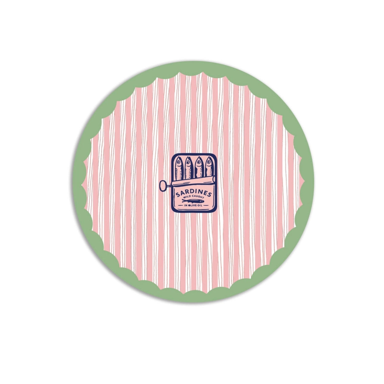 Sardines Placemats - Set of 6