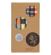 Striped Mixed Pack Eco Candles - Set of 6