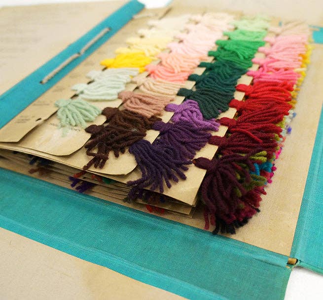 Mixed Striped Set - Blues Eco Dinner Candles - Gift Box of 4