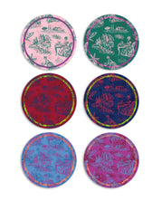 Toile Round Placemats - Set of 6