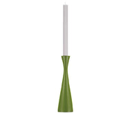 Tall Olive Green Candleholder