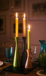 Tall Pompadour Candleholder