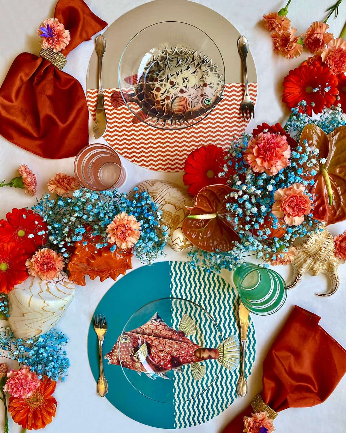 Marea Round Placemats - Set of 6