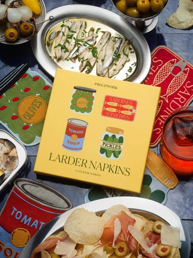 Larder Cocktail Napkins | Set of 4
