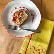 Statement Plate - 'C'est la cerise sur le gateau'