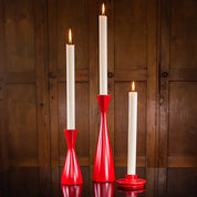 Medium Oriental Red Candleholder