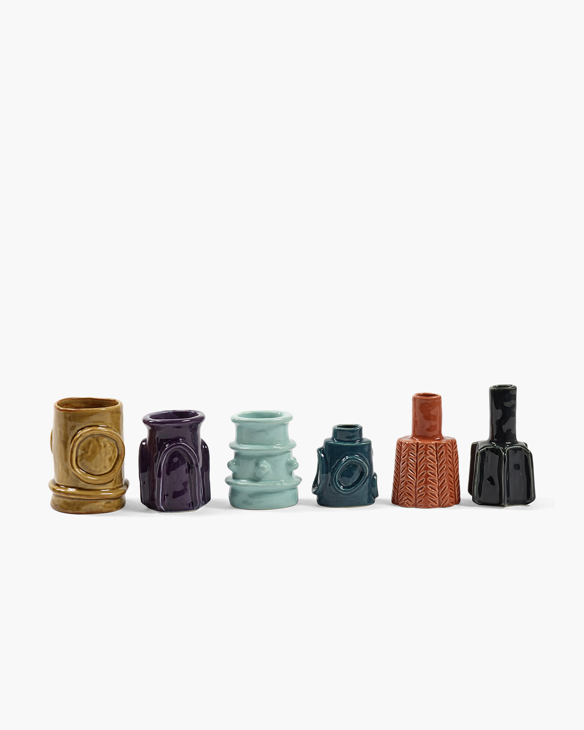 Molly Glazed Vases | Mix (Set of 6) by Serax
