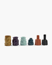 Molly Glazed Vases | Mix (Set of 6) by Serax