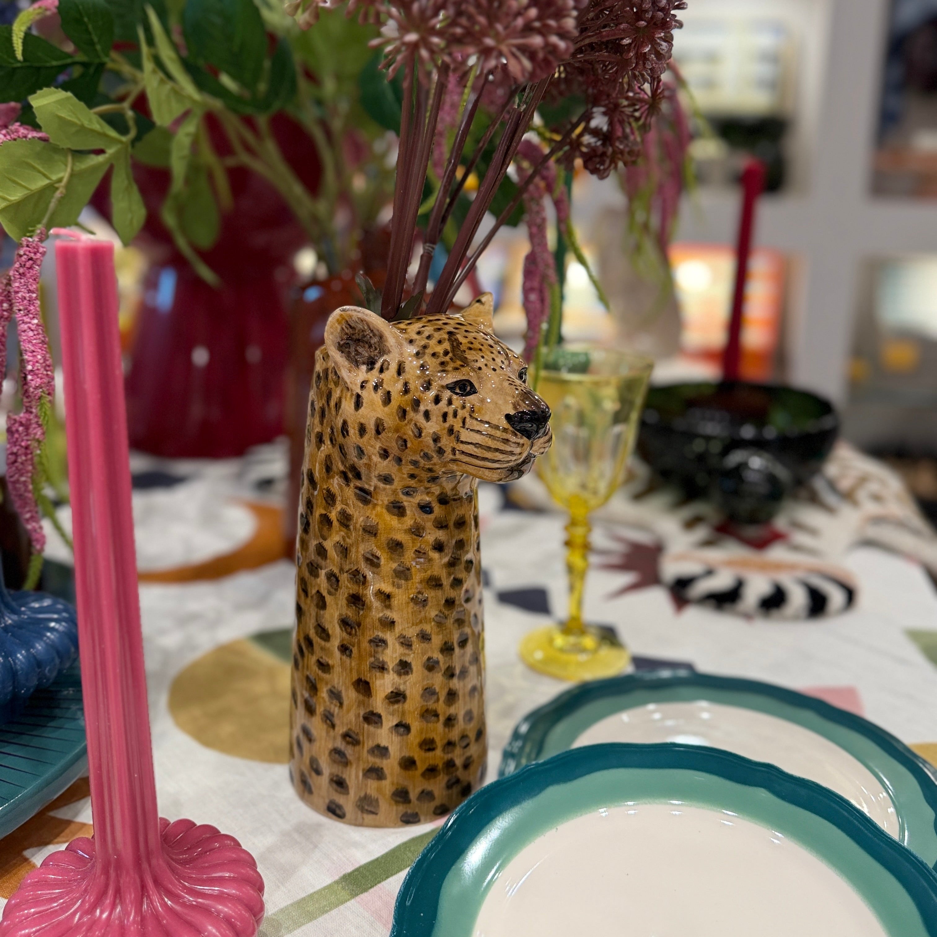 Leopard - Flower Vase