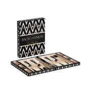 Lacquered Backgammon | Black