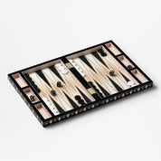 Lacquered Backgammon | Black