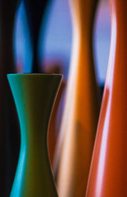 Tall Pompadour Candleholder