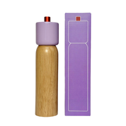 Salt & Pepper Grinder - Lilac & Red | Large