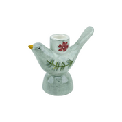 Bird candle holder