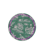 Toile Round Placemats - Set of 6