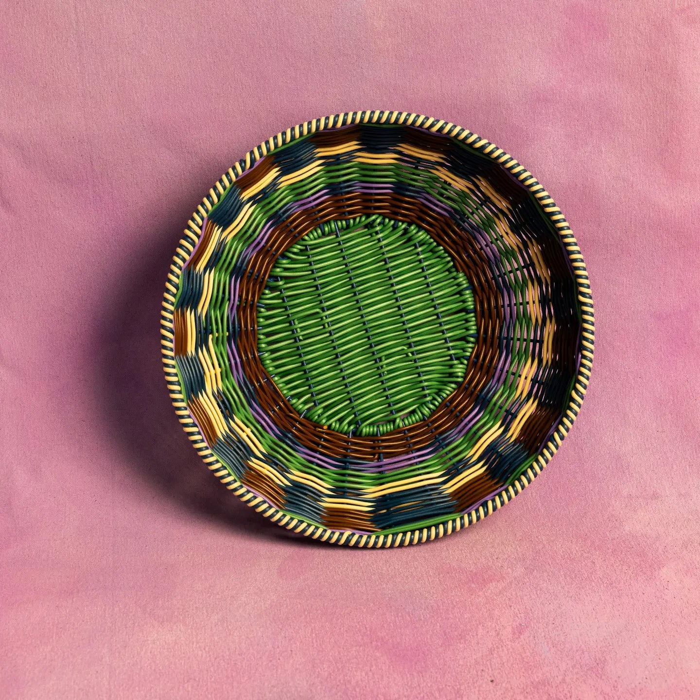 Maegen Woven Bowl - Brown/Green